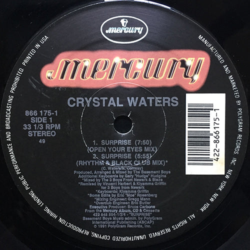 CRYSTAL WATERS // SURPRISE (4VER)