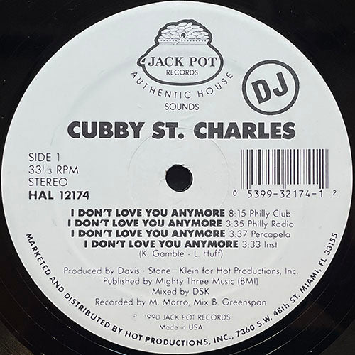 CUBBY ST. CHARLES // I DON'T LOVE YOU ANYMORE (8VER)