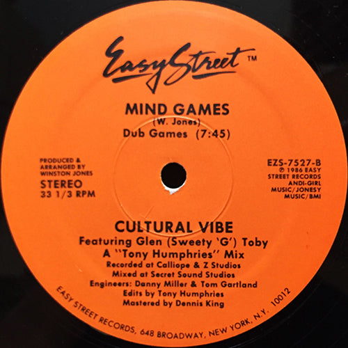 CULTURAL VIBE // MIND GAMES (3VER)