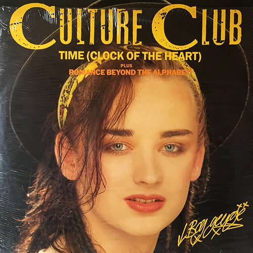 CULTURE CLUB // TIME (CLOCK OF THE HEART) (3:42) / WHITE BOYS CAN'T CONTROL IT (3:42) / ROMANCE BEYOND THE ALPHABET (3:44)