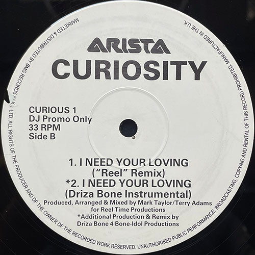 CURIOSITY // I NEED YOUR LOVIN' (4VER)