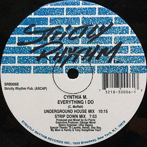 CYNTHIA M // EVERYTHING I DO (5VER)