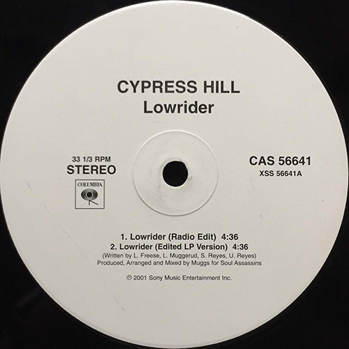 CYPRESS HILL // LOWRIDER (3VER) / RED, METH & B (2VER)