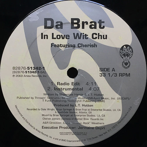 DA BRAT feat. CHERISH // IN LOVE WIT CHU (2VER)