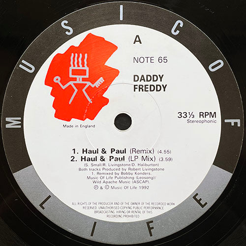 DADDY FREDDY // HAUL AND PULL (3VER) / RAGGAMAFFIN SOLDIER