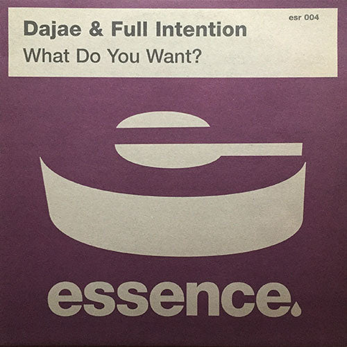 DAJAE & FULL INTENTION // WHAT DO YOU WANT (3VER)