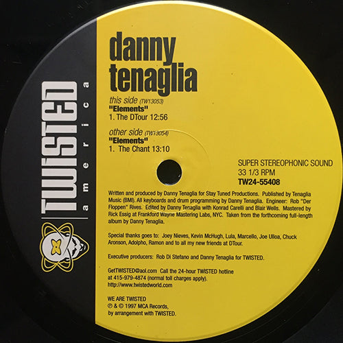 DANNY TENAGLIA // ELEMENTS (5VER)