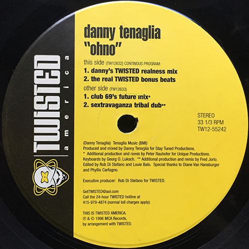 DANNY TENAGLIA // OHNO (4VER)