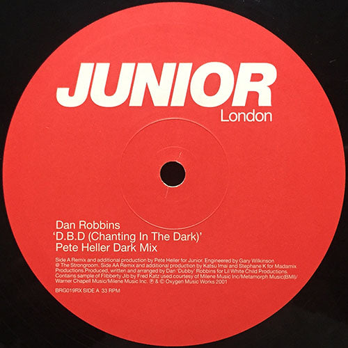 DAN ROBBINS // D.B.D. (CHANTING IN THE DARK) (PETE HELLER DARK MIX) / (MADAM'S TRIBAL AUDIOTRIUM MIX)