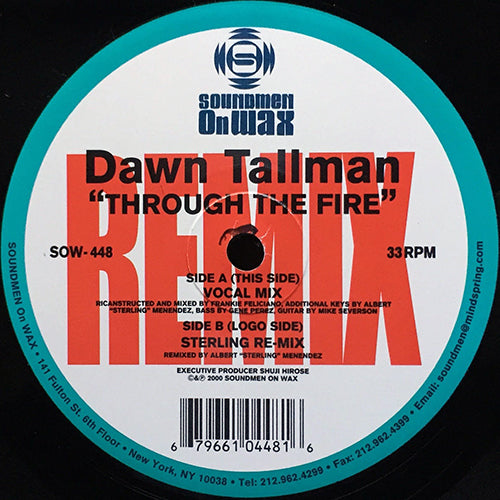 DAWN TALLMAN // THROUGH THE FIRE (6VER)