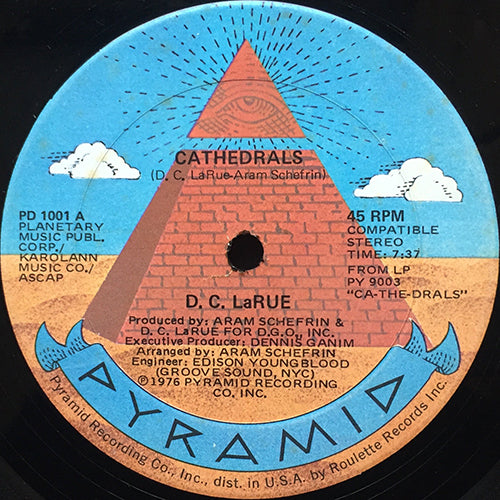 D.C. LARUE / PAT LUNDY // CATHEDRALS (7:37) / DAY BY DAY / MY SWEET LORD (4:54)