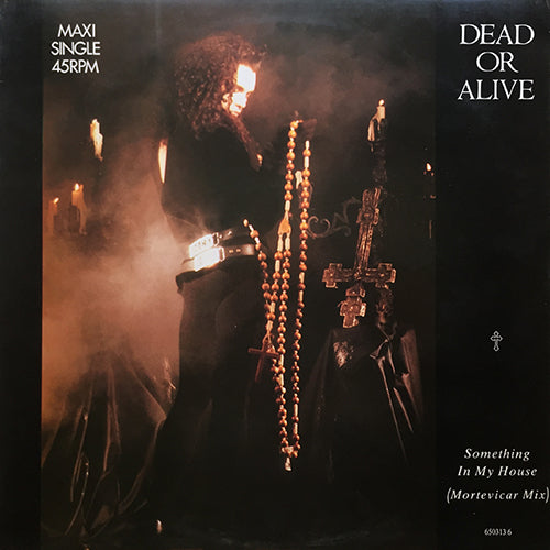 DEAD OR ALIVE // SOMETHING IN MY HOUSE (MORTEVICAR MIX) (6:57) / (FLAMENCO VERSION) (4:20) / DJ HIT THAT BUTTON (3:23)