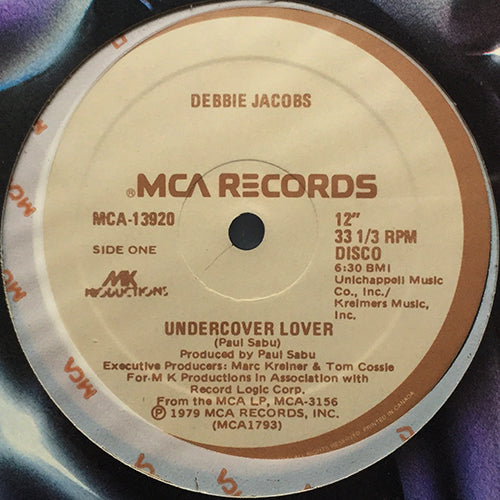DEBBIE JACOBS // UNDERCOVER LOVE (6:30) / THINK I'M FALLIN' IN LOVE (3:37)