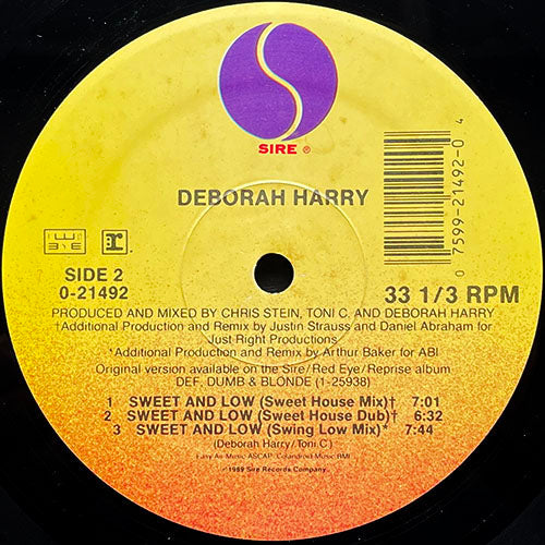 DEBORAH HARRY // SWEET AND LOW (5VER) / LOVELIGHT