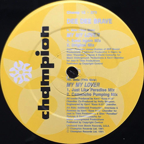 DEE DEE BRAVE // MY MY LOVER (4VER)