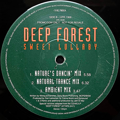 DEEP FOREST // SWEET LULLABY (REMIX) (6VER)