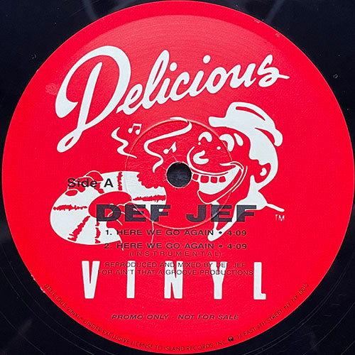 DEF JEF // HERE WE GO AGAIN (2VER) / BRAND NEW HEAVY FREESTYLE / VOICE OF A NEW GENERATION