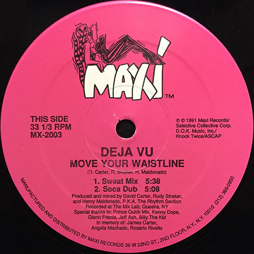 DEJA VU // MOVE YOUR WAISTLINE (2VER) / SO GET WITH IT (2VER)