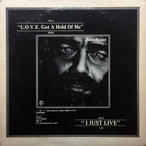 DEMIS ROUSSOS // L.O.V.E. GOT A HOLD OF ME (10:01) / I JUST LIVE (7:07)