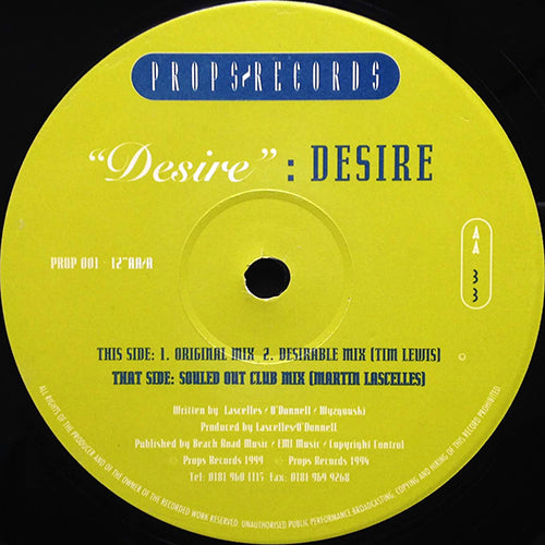 DESIRE // DESIRE (3VER)