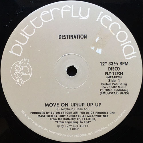 DESTINATION // MOVE ON UP/UP UP UP (8:35) / DESTINATION'S THEME (7:28)