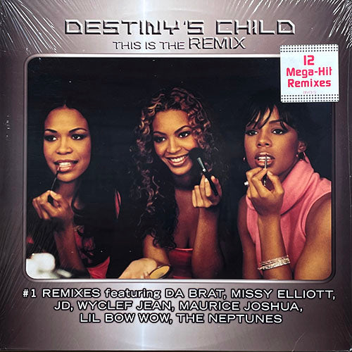 DESTINY'S CHILD // THIS IS THE REMIX (LP) inc. NO, NO, NO PART 2 / EMOTION / BOOTYLICIOUS / SAY MY NAME / BUG A BOO / DOT / SURVIVOR / INDEPENDENT WOMEN PART II / JUMPIN', JUMPIN' / BILLS BILLS BILLS / SO GOOD