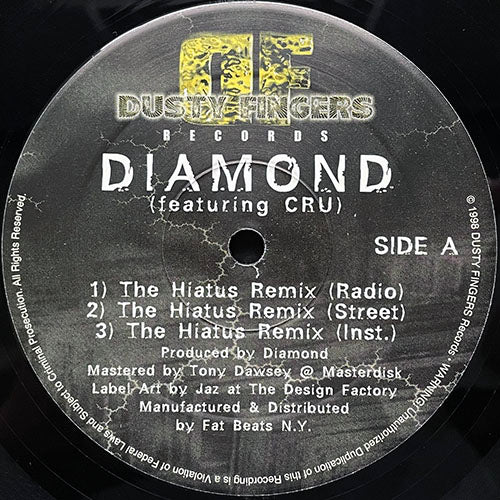 DIAMOND feat. CRU // THE HIATUS (REMIX) (3VER) / MC2 (3VER)