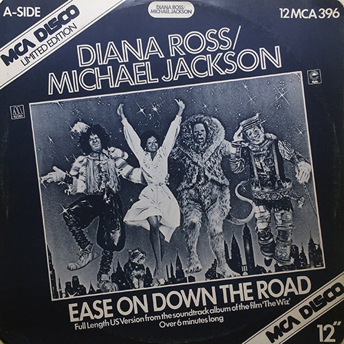 DIANA ROSS / MICHAEL JACKSON // EASE ON DOWN THE ROAD / POPPY GIRLS