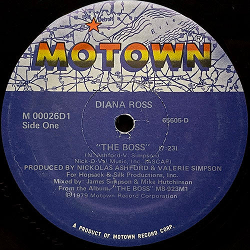 DIANA ROSS // THE BOSS (7:23) / LOVIN', LIVIN' & GIVIN' (5:11)