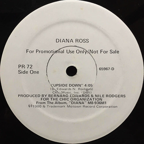 DIANA ROSS / RICK JAMES // UPSIDE DOWN (4:05) / BIG TIME (6:27)