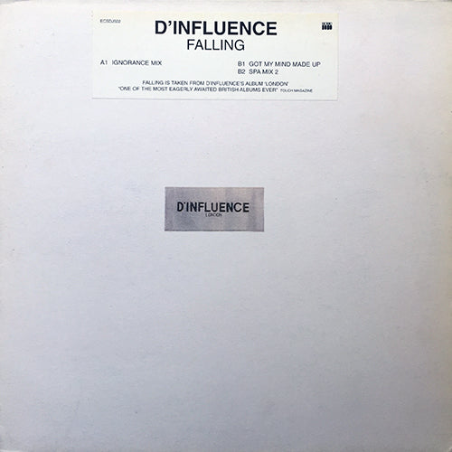 D-INFLUENCE // FALLING (IGNORANCE MIX) / (SPA MIX 2) / GOT MY MIND MADE UP