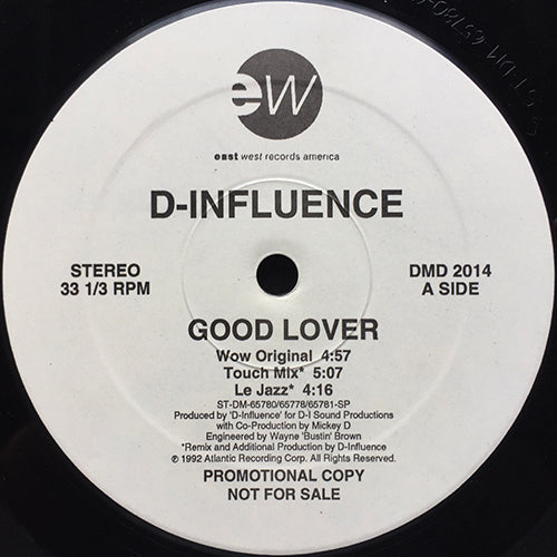 D-INFLUENCE // GOOD LOVER (6VER)