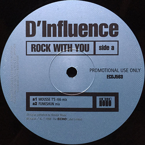 D-INFLUENCE // ROCK WITH YOU (REMIX) (4VER)