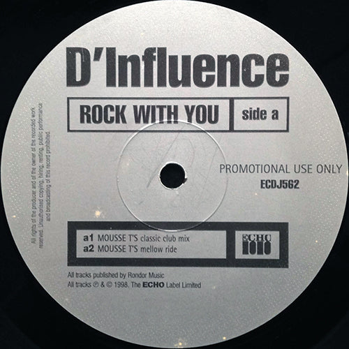 D-INFLUENCE // ROCK WITH YOU (REMIX) (4VER)