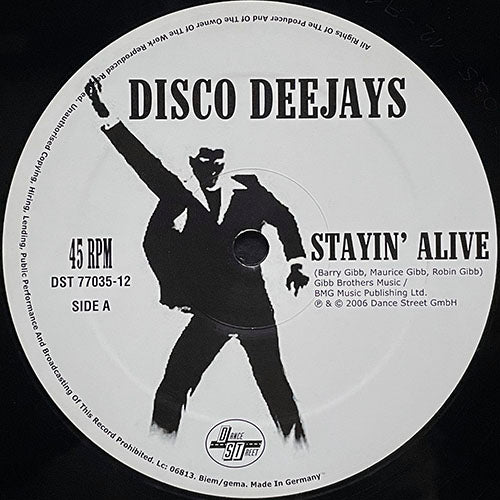 DISCO DEEJAYS // STAYIN' ALIVE / NIGHT FEVER