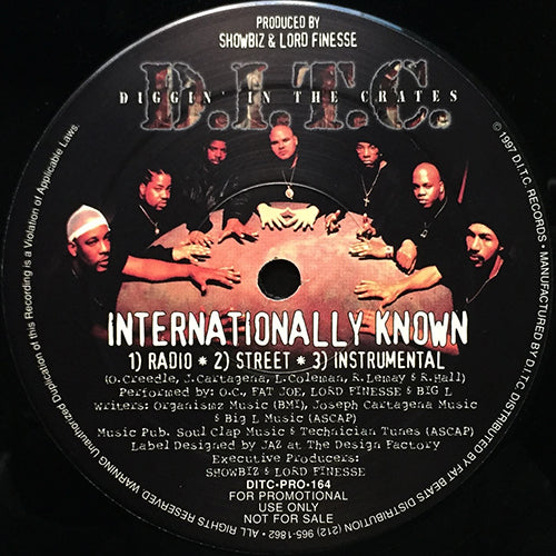 D.I.T.C. // INTERNATIONALLY KNOWN (3VER) / THE ENEMY (3VER)