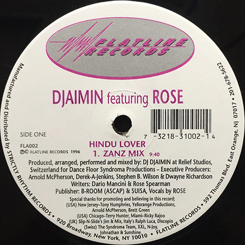 DJAIMIN feat. ROSE // HINDU LOVER (3VER)
