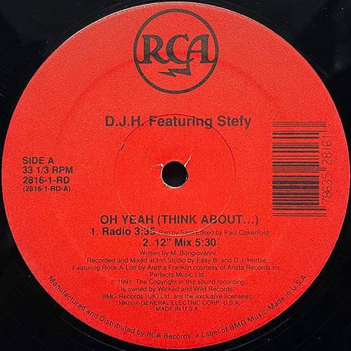 D.J.H. feat. SLEFY // OH YEAH (THINK ABOUT...) (4VER)