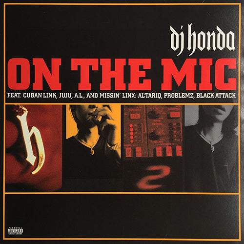 DJ HONDA feat. CUBAN LINK, JUJU, A.L. AND MISSIN' LINX: AL TARIQ, PROBLEMZ, BLACK ATTACK // ON THE MIC (3VER) / TROUBLE IN THE WATER feat. DE LA SOUL (2VER) / 5 SECONDS