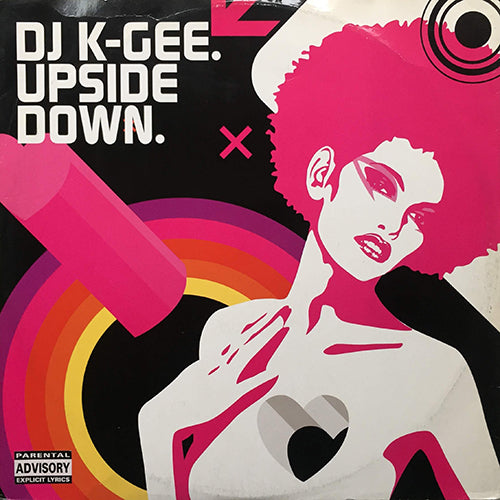 DJ K-GEE // UPSIDE DOWN (2VER) / KNOCKIN' MOTHERF*****S OUT!