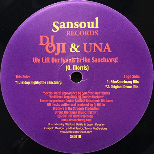 DJ OJI & UNA // WE LIFT OUR HANDS IN THE SANCTUARY (3VER)