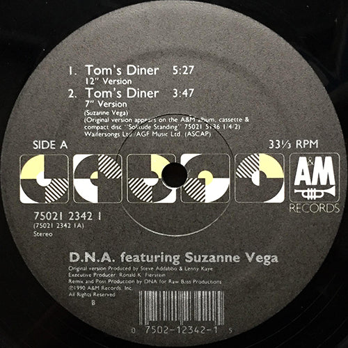 D.N.A. feat. SUZANNE VEGA // TOM'S DINER (4VER)