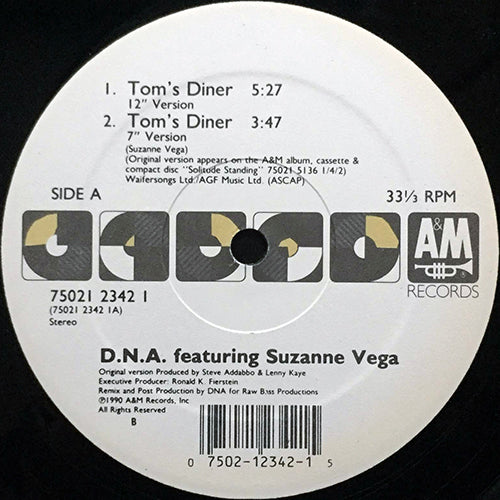 D.N.A. feat. SUZANNE VEGA // TOM'S DINER (4VER)