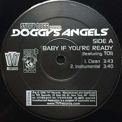 SNOOP DOGG presents DOGGY'S ANGELS feat. TOI // BABY IF YOU'RE READY (4VER)