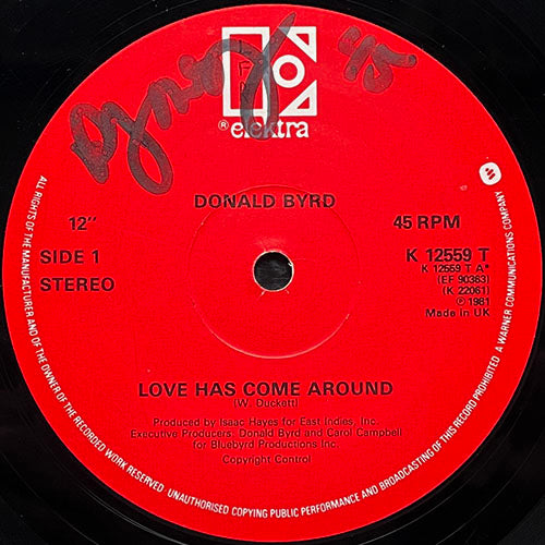 DONALD BYRD & 125TH STREET, N.Y.C. // LOVE HAS COME AROUND / LOVING YOU