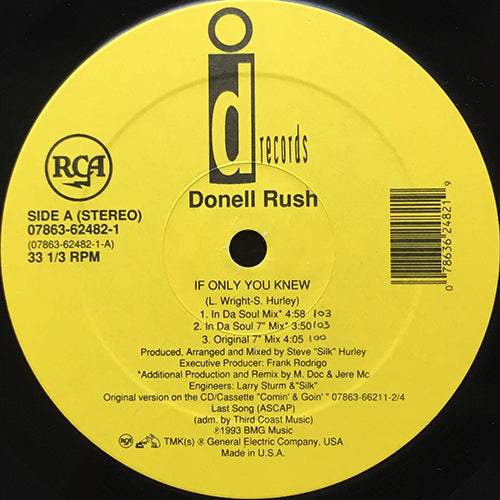 DONELL RUSH // IF ONLY YOU KNEW (6VER)