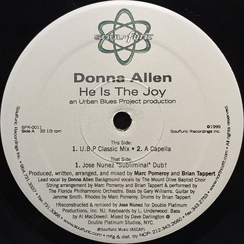 DONNA ALLEN // HE IS THE JOY (5VER)