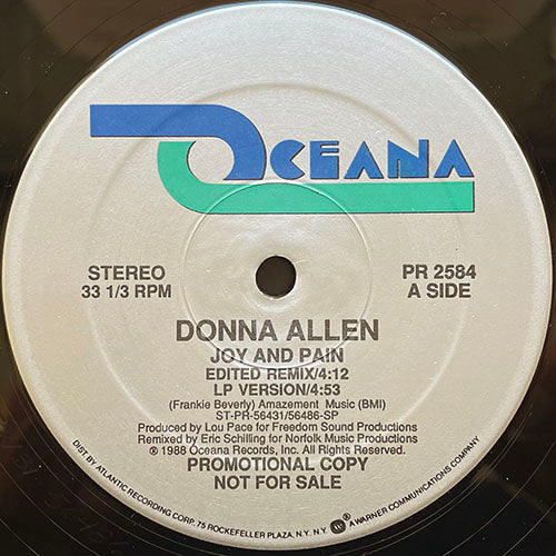 DONNA ALLEN // JOY AND PAIN (4VER)