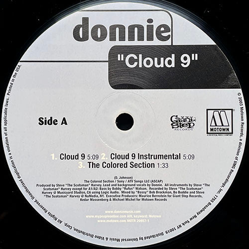 DONNIE // CLOUD 9 (4VER) / THE COLORED SECTION / TURN AROUND
