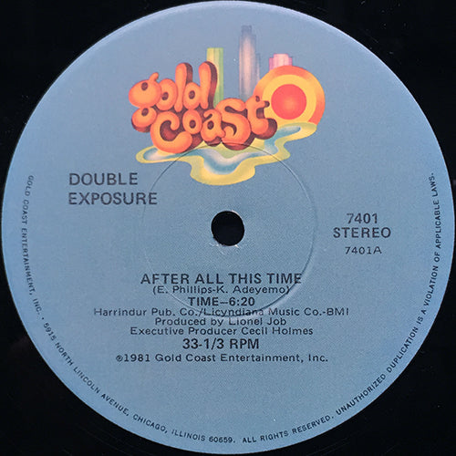 DOUBLE EXPOSURE // AFTER ALL THIS TIME (6:20) / YES I'M IN LOVE WITH YOU (5:40)